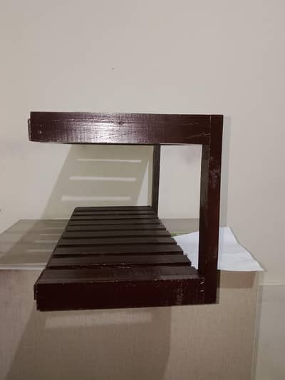 shoes rack wooden