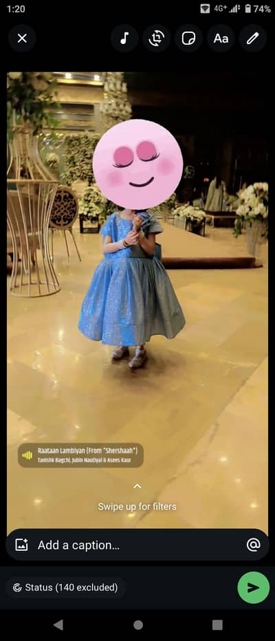 Moon light fairy frock and a beautiful lehanga for baby girls