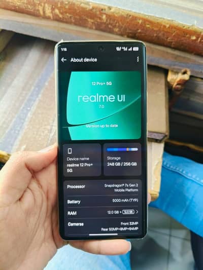 Realme 12 pro plus Official PTA 24 256GB