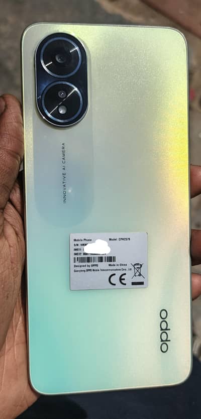 oppo A38 6+6 128 Argent Sell complete box