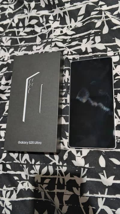 Samsung S25 Ultra | 12GB 256GB | Non PTA | Box | SIM Time Available