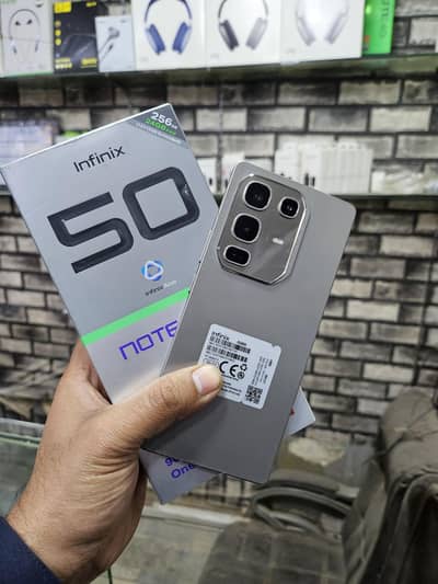 Infinix Note 50 Pro with Box and Power Bank