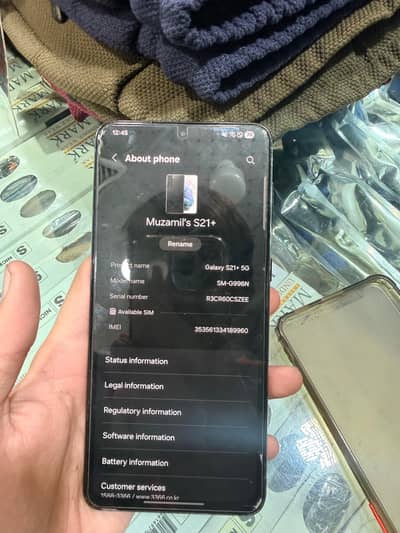 Samsung S21plus 256GB