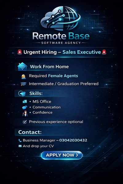 Business Development Executive / Sales Representative (Remote)