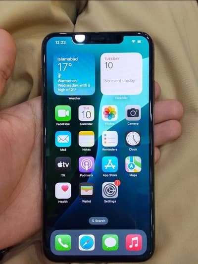 iPhone XS Max jv 512gb battery health 89 waterproof 10 by 10