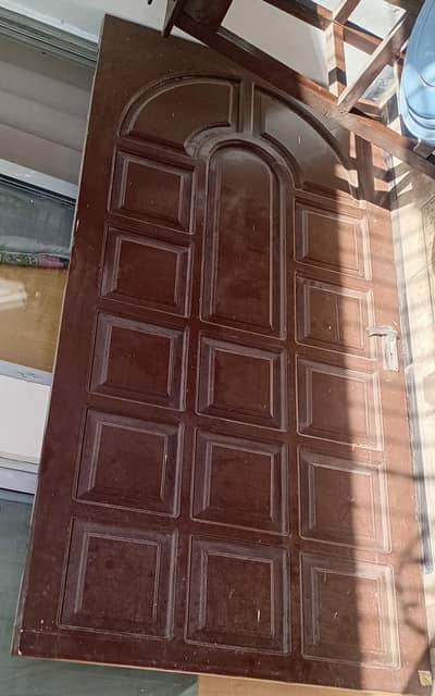 pure wooden door