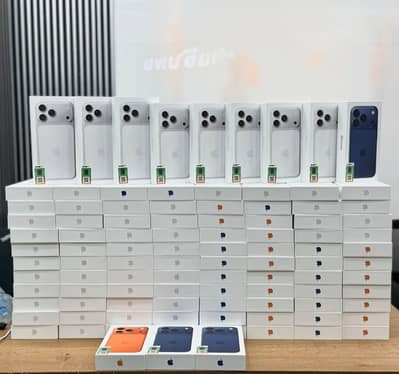 Iphone 17 Pro Max Box Pack HK CHA LLA/ 17 Air PTA Approved/ 16 Plus JV