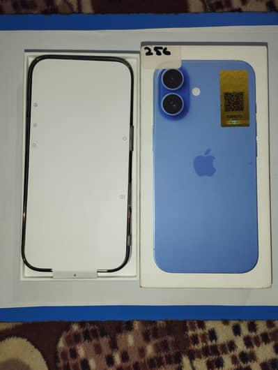 Iphone 16 256gb Physical + Esim PTA Approved