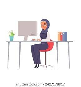 lady admin/ female secretary