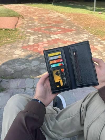 Men's leather wallet