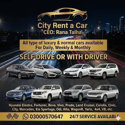 Car Rental Services - Rent a Car - Self Car Rental Booking Available