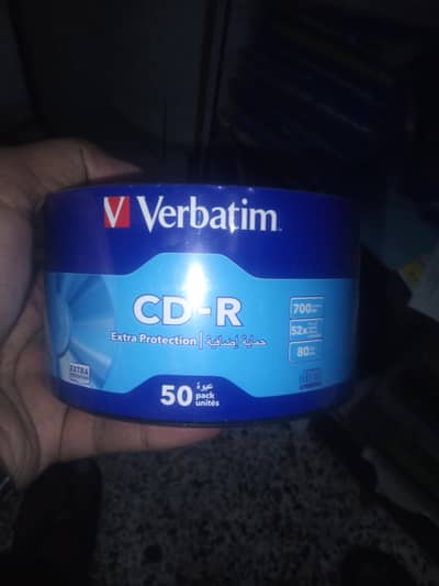 Verbatim cdr [blank]