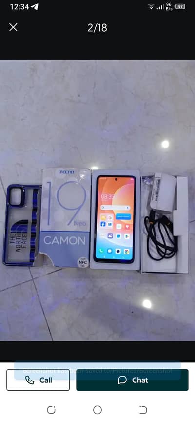 tecno camon 19  6/128 hai