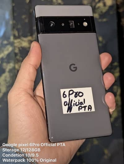 Google pixel 6Pro PTA