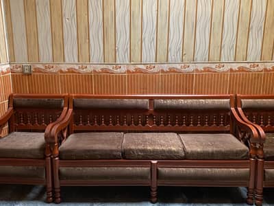 Pure Wooden sofa set for Sale