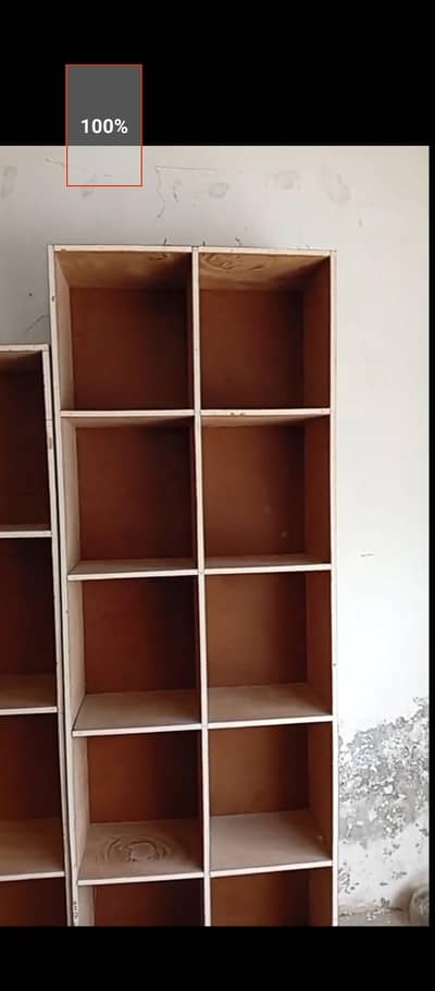 iron and wooden racks good condition