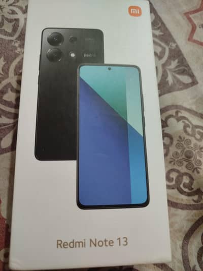 Redme note 13 mint condition only 3,,4 months used 256gb