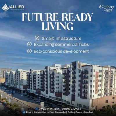 5 Marla Ready To Construct Plot For Sale At Heighted Location Of Gulberg Greens