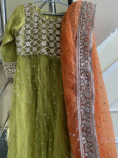 Mehndi and mayon dresses wore only for few hours.