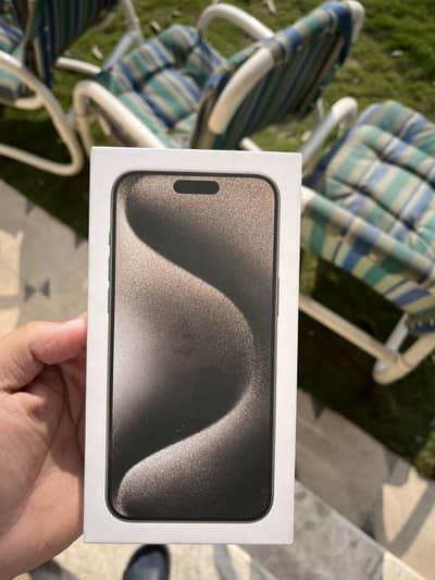 Iphone 15 pro max 256 gb PTA