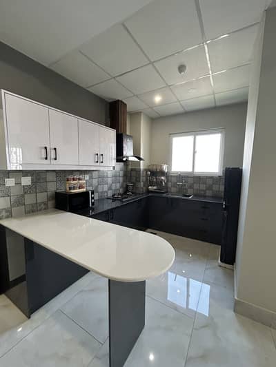 Two bedroom fully furnished available for rent at 11 Central Apartments F-10 Islamabad