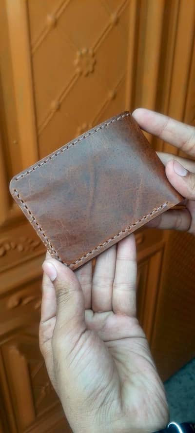 pure leather wallet