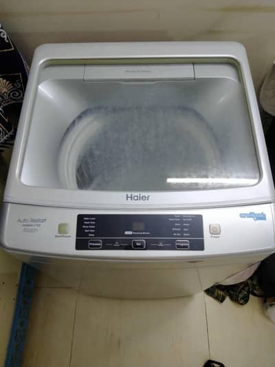 haier washin machine