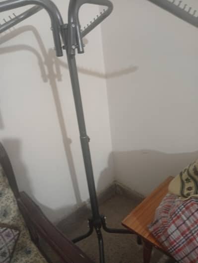 Clothes stand for sale.