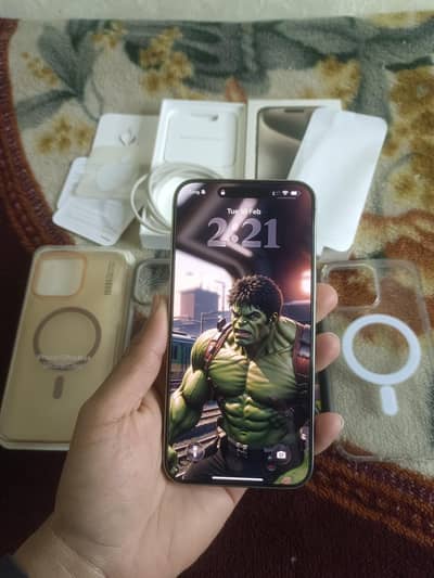 iPhone 15 pro max 256gb HK dual physical sim official pta approved