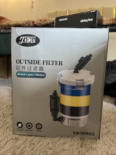 Fish Tank External Filter Canister Outer filtration system - EU HW-603