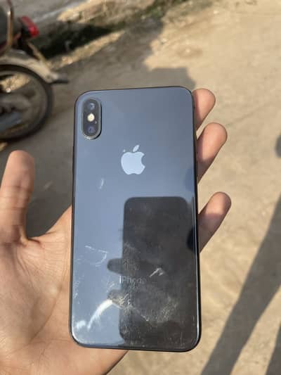 iPhone x black colour 64Gb
