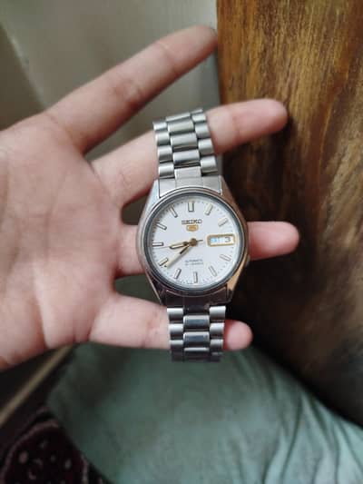 seiko men's 5 automatic watch