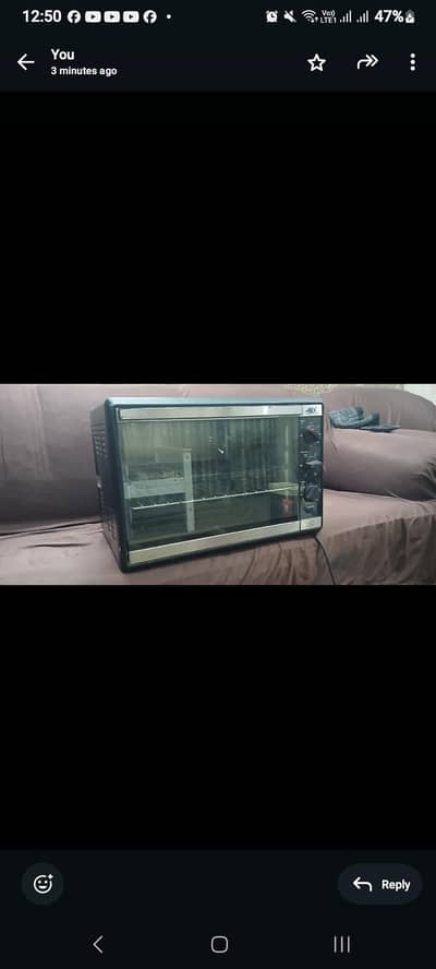 microwave oven