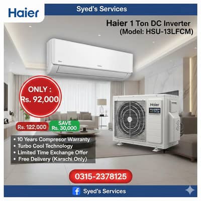 Selling Haier Air condition