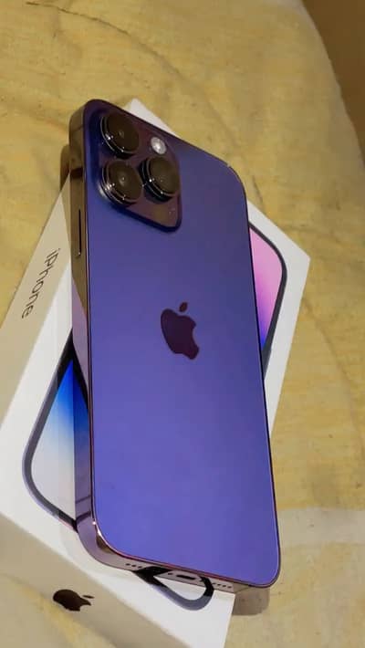 I phone 14pro max NON PTA        Jv ni ha