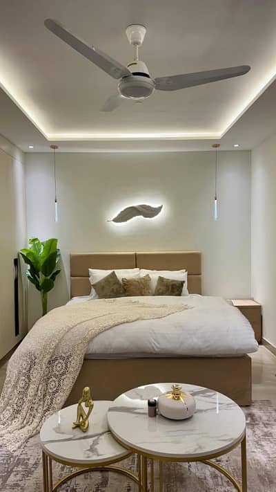 1 Bedroom Luxury Furnished Apartment is Available for Rent in Bahria Town Lahore