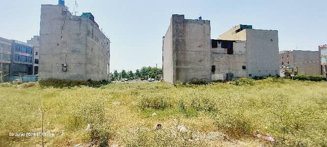 At Main Road 4 Marla Commercial Plot For Sale In Grove Block Paragon City Lahore