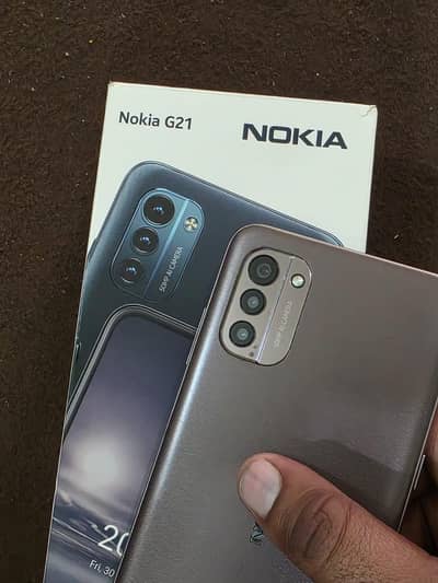 NOKIA G21 with original box (4GB/128GB] pta approved