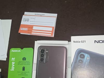 NOKIA G21 with original box (4GB/128GB] pta approved