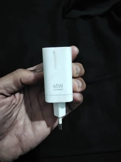 OPPO 45 WATT CHARGER SUPER VOOC ULTRA  FAST. CHARGING 03009437622