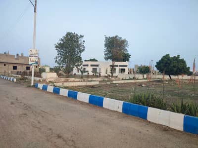 For Rent 400 Sq Yards Plot Comercial Space main road in Kaneez Fatima Society Scheme 33 Karachi