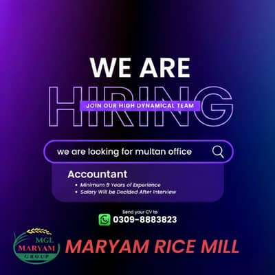 Need Accountants