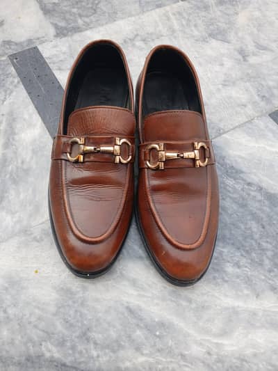 pure leather shoes