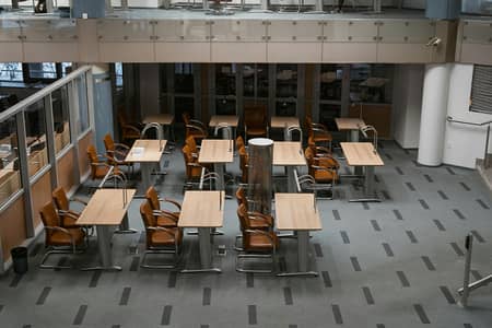 10000 Sqft Of Pillar Less Open Concept Office Space For Rent Spread Across Two Floor Each Boasting 5000 Sq Feet Of Carpeted Space Plus Kitchen And Separate Toilets For Males And Females