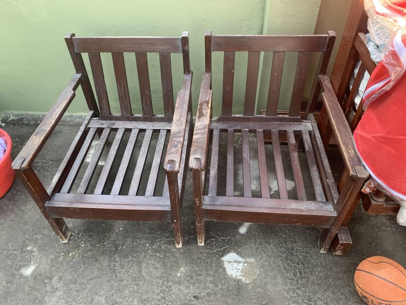 Solid wooden chairs 0