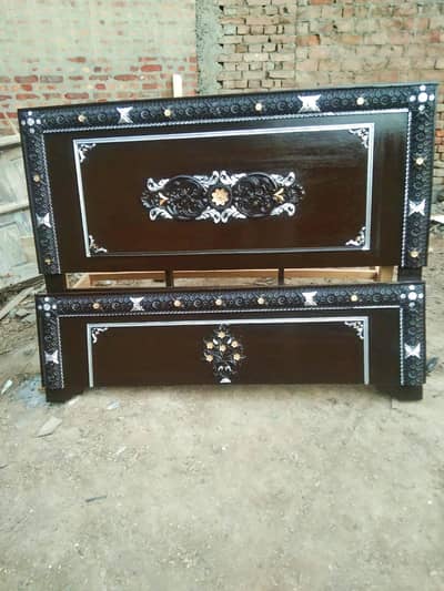 furniture bed Available for sale price only 17000