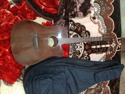 Original Fender Acoustic Guitar with Cutaway – Excellent Sound | 9/10