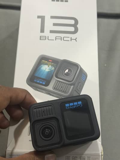 Gopro 13 Black 3 days use sundisk 128gb card original 11months waranty