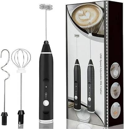 Electric Milk Frother |Egg Blender | Handheld | USB Rechargeable