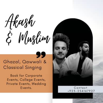 Qawwali, Ghazal, Classical Singer